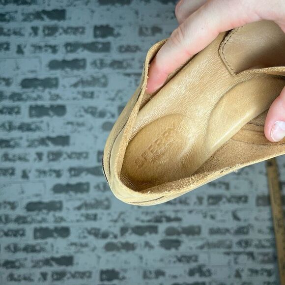 Sperry | women tan leather loafer flats - Picture 5 of 8